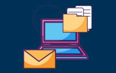 Utilizar carpetas de búsqueda para organizar la bandeja de correo