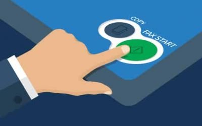 Enviar faxes usando un MFP Konika Bizhub